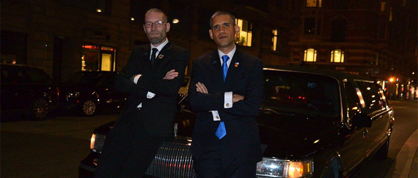 'Obamas' Limousine